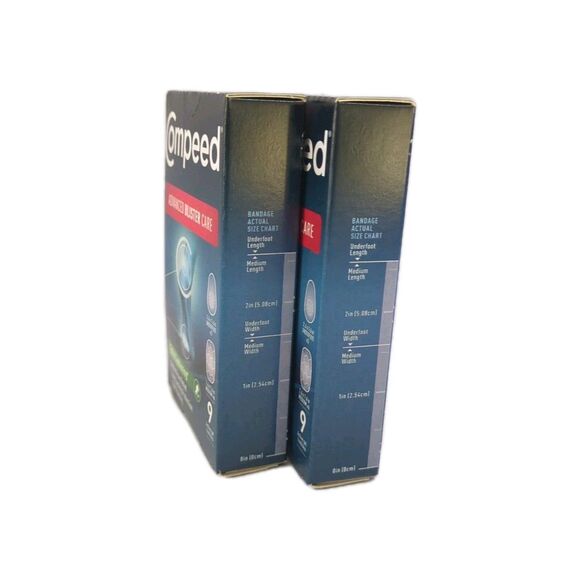 (2) NEW Compeed Adv Blister Care 9-Cnt Sports Mixed Hydrocolloid Exp 12-2025 - Picture 5 of 6